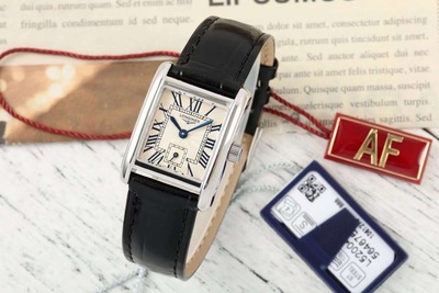 AF厂浪琴黛绰维纳 瑞士ETA石英 罗马黑皮带