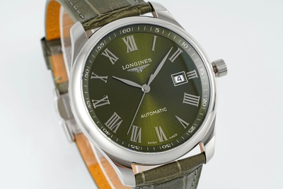 AF厂浪琴名匠腕表 42mm 绿盘 皮