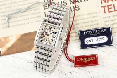 AF厂Longines浪琴黛绰维纳 瑞士ETA石英 罗马钢带