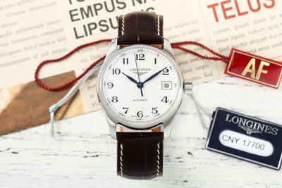 AF厂浪琴名匠机械34mm手表 皮