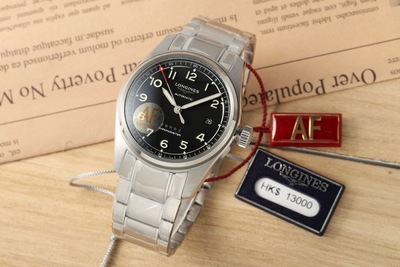 AF厂浪琴先行者腕表 2892自动机械手表 黑盘钢带