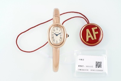 AF厂卡地亚浴缸腕表 玫瑰金