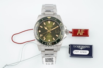 AF厂康卡斯潜水GMT腕表 绿色