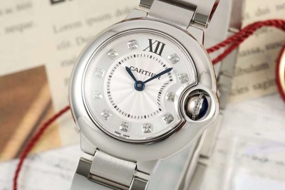 AF厂卡地亚蓝气球瑞士ETA石英 腕表28mm 钻盘 快拆版