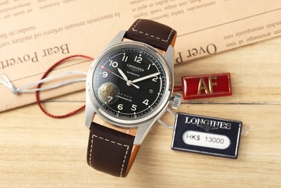 AF厂浪琴先行者腕表 2892自动机械手表 黑盘皮带